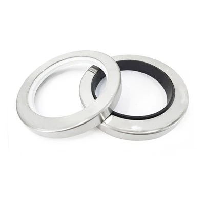 ซีลน้ำมันกรอบโลหะ PTFE สแตนเลส